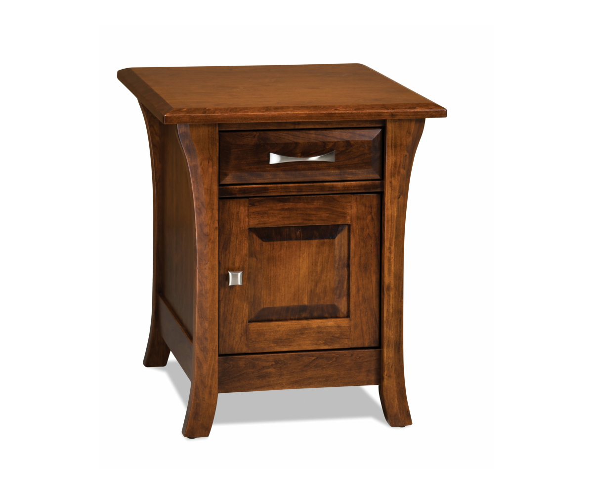 Ensenada Enclosed End Table Heritage Amish Furniture