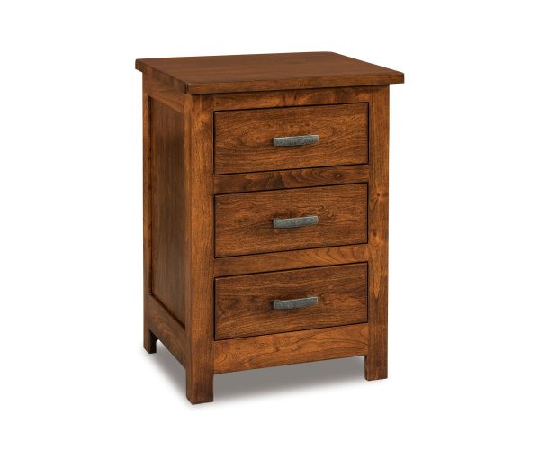 Flush Mission 3 Drawer Nightstand