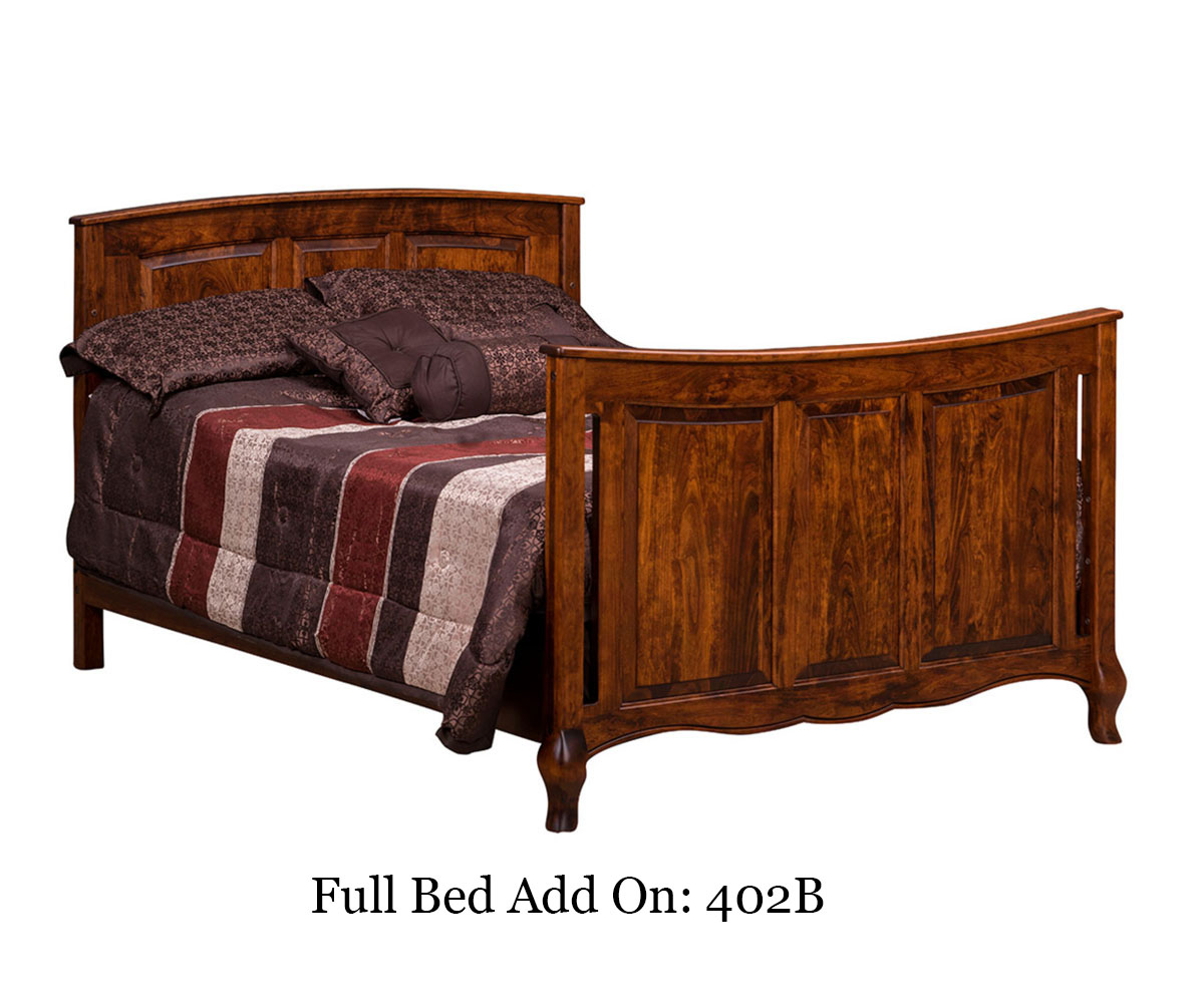 French Country Crib With Panel Option 3 French Country Crib With Panel Option - Image 3