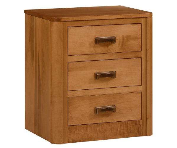 Galaxy Three Drawer Nightstand