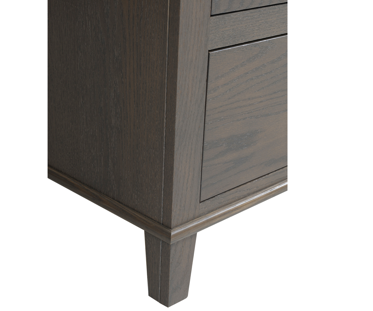 Hamilton Three Drawer Nightstand 3 Hamilton Three Drawer Nightstand - Image 3