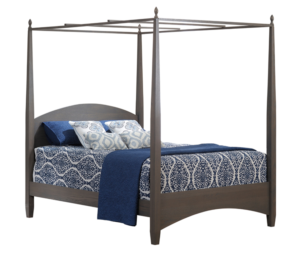 Hamilton Pencil Post Bed with Canopy 1 Hamilton Pencil Post Bed with Canopy