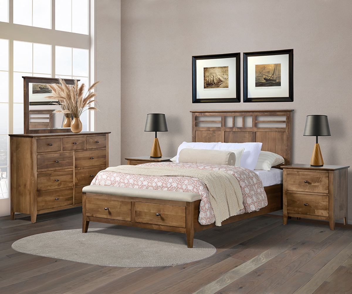 Otto 2 Drawer Nightstand 7 Otto 2 Drawer Nightstand - Image 7