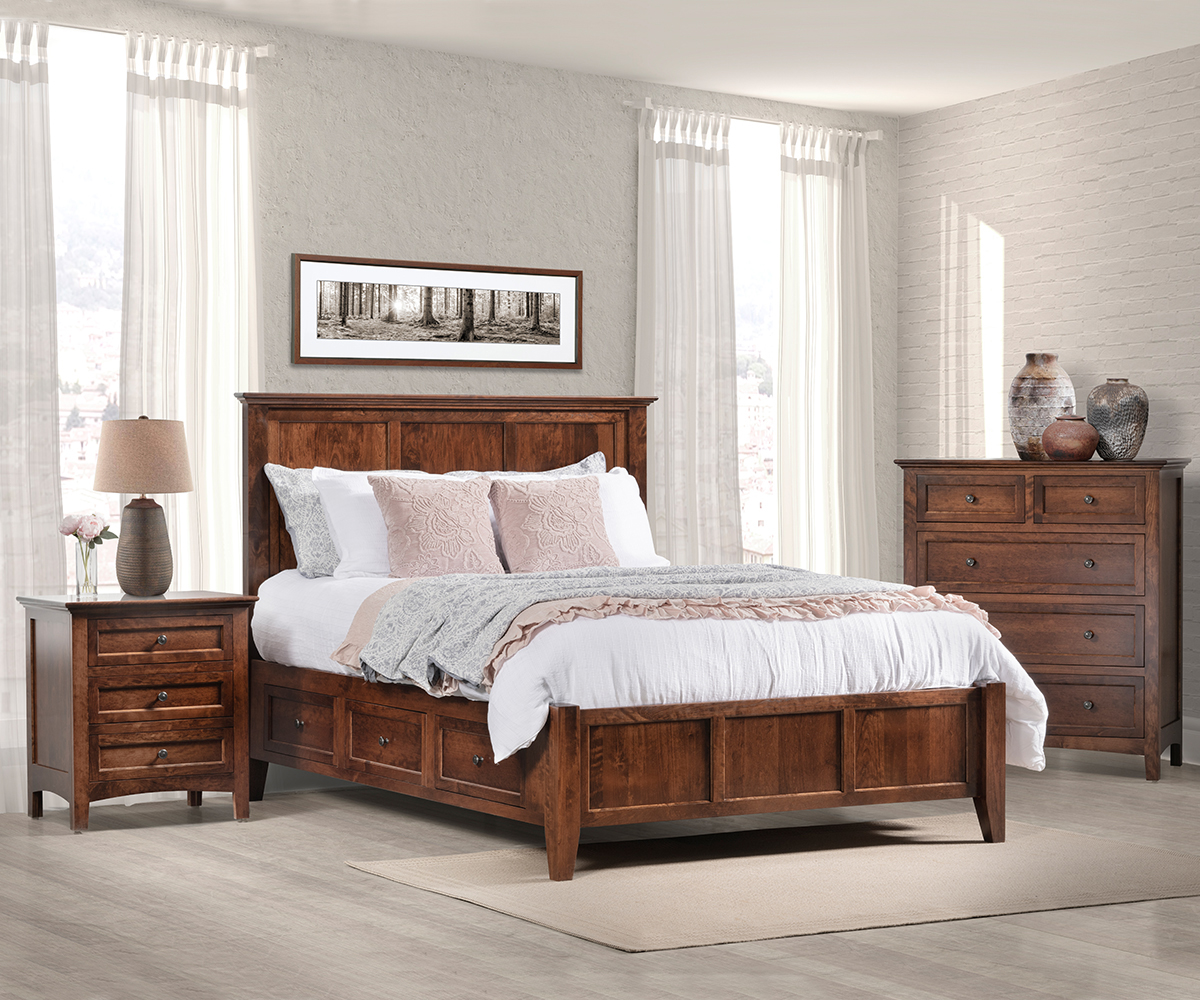Albany Panel Bed with Drawer Units 4 Albany Panel Bed with Drawer Units - Image 4