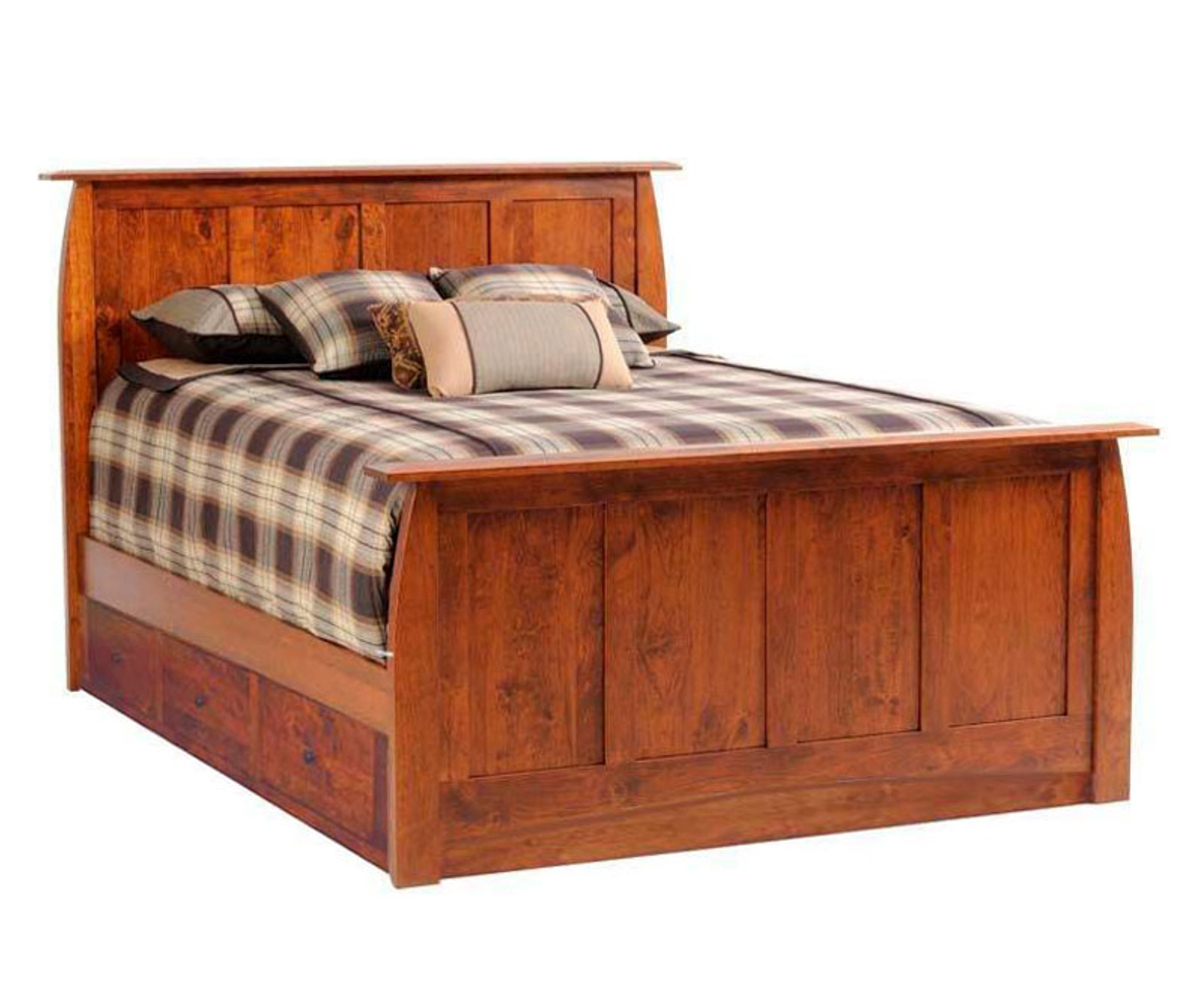 Bordeaux Panel Bed With Drawer Units 1 Bordeaux Panel Bed With Drawer Units