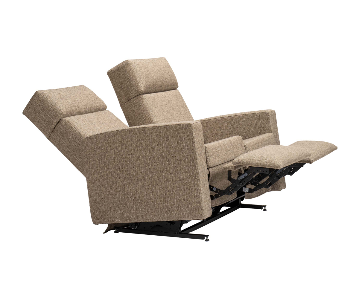 Modern Shaker Love Seat Glider/Recliner 2 Modern Shaker Love Seat Glider/Recliner - Image 2