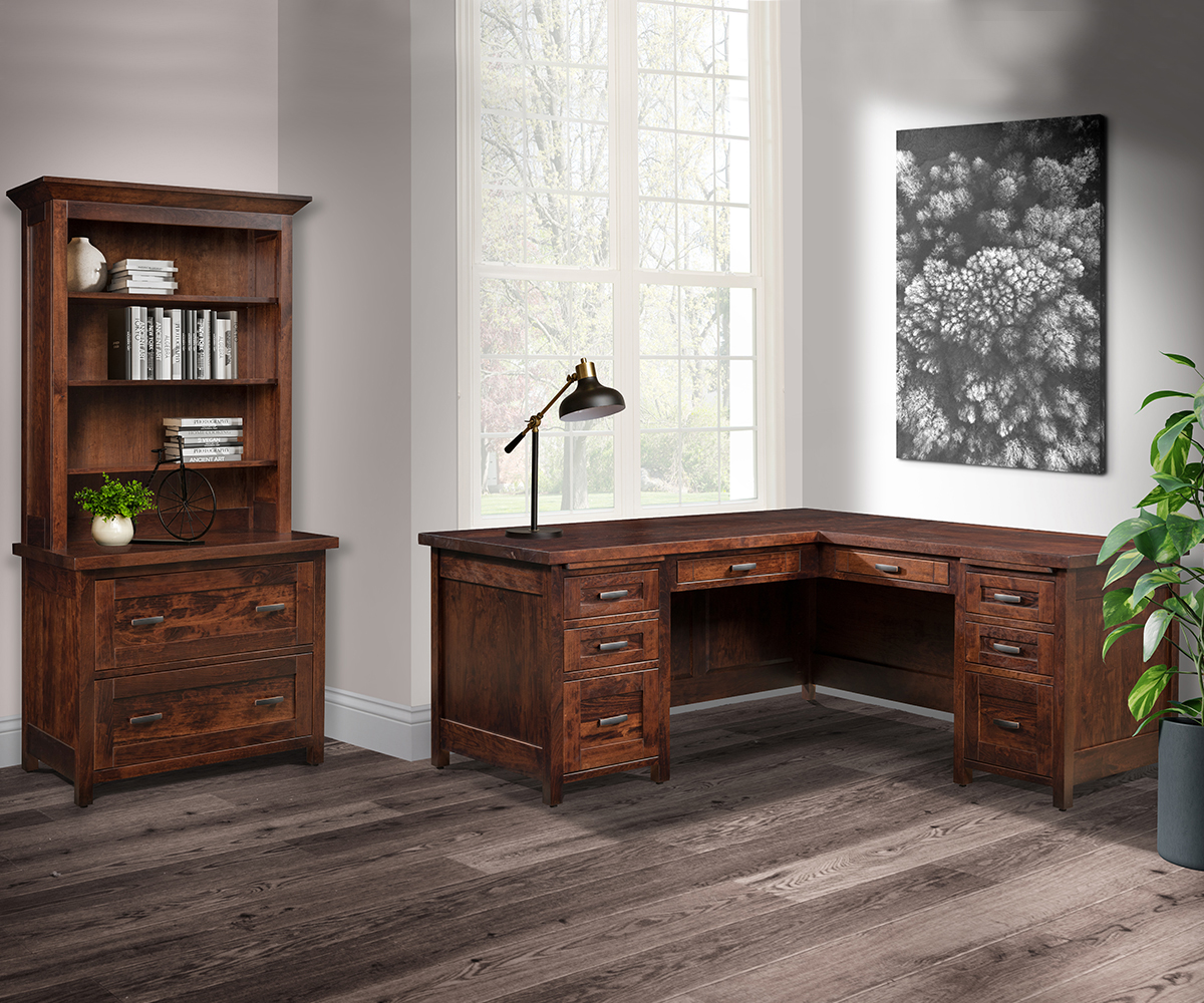 Sante Fe 3 Drawer File Cabinet 2 Sante Fe 3 Drawer File Cabinet - Image 2