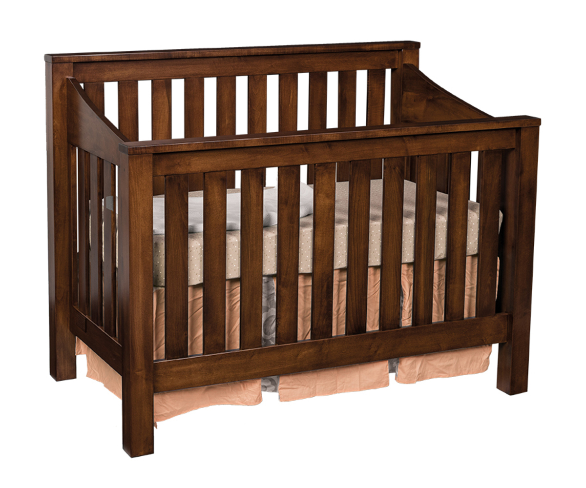 Mission Slat Crib 1 Mission Slat Crib
