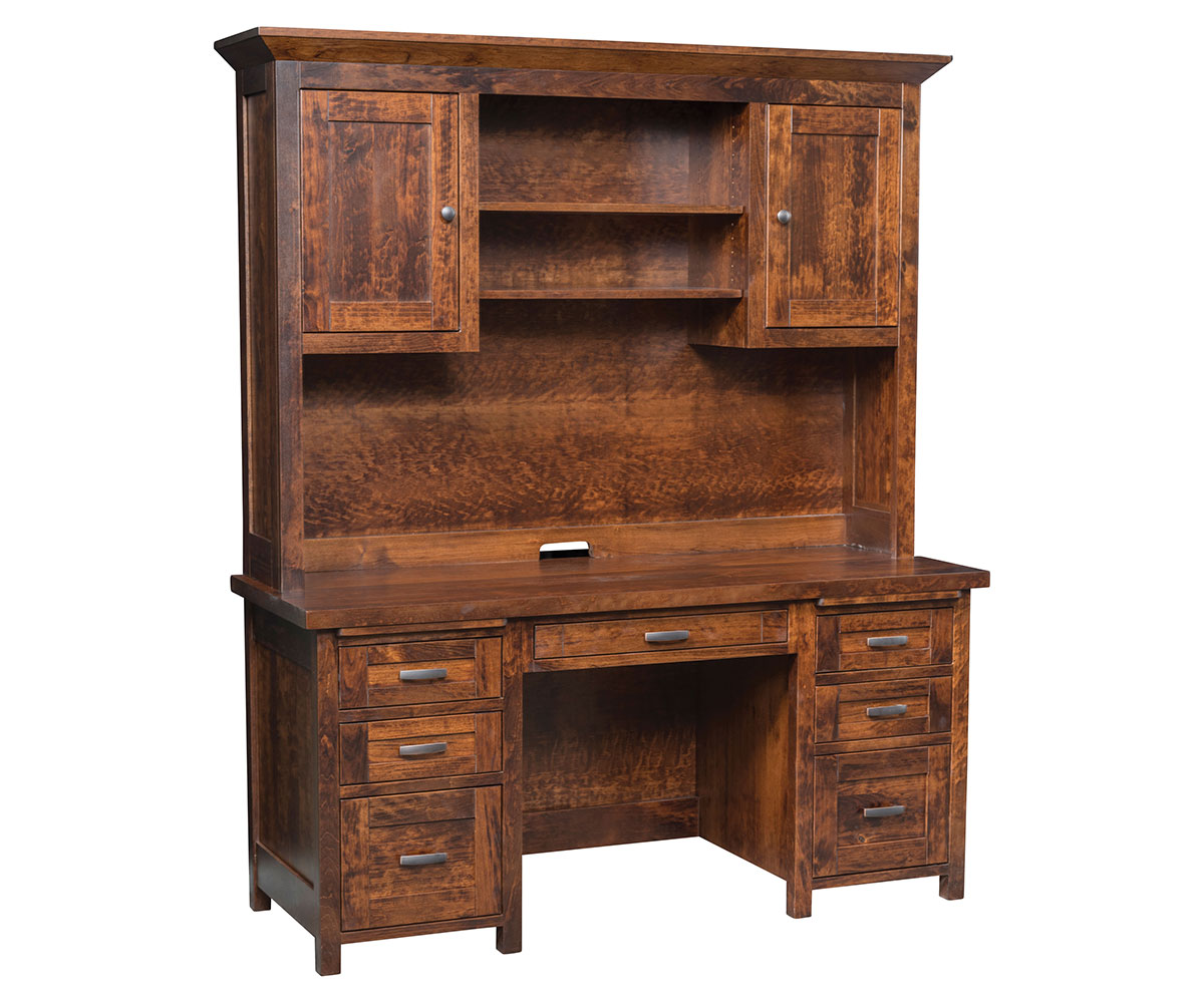 Sante Fe Desk With Hutch 1 Sante Fe Desk With Hutch