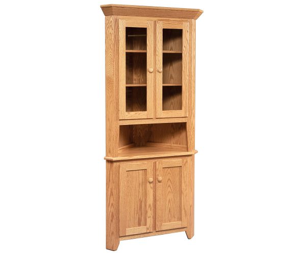 26" Shaker Corner Hutch