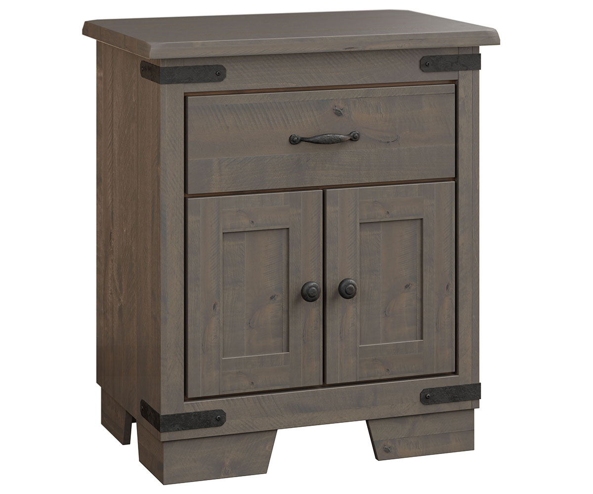 Old Tyme 2 Door Nightstand 1 Old Tyme 2 Door Nightstand
