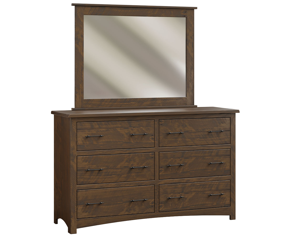 Barn Floor 6 Drawer Dresser 1 Barn Floor 6 Drawer Dresser