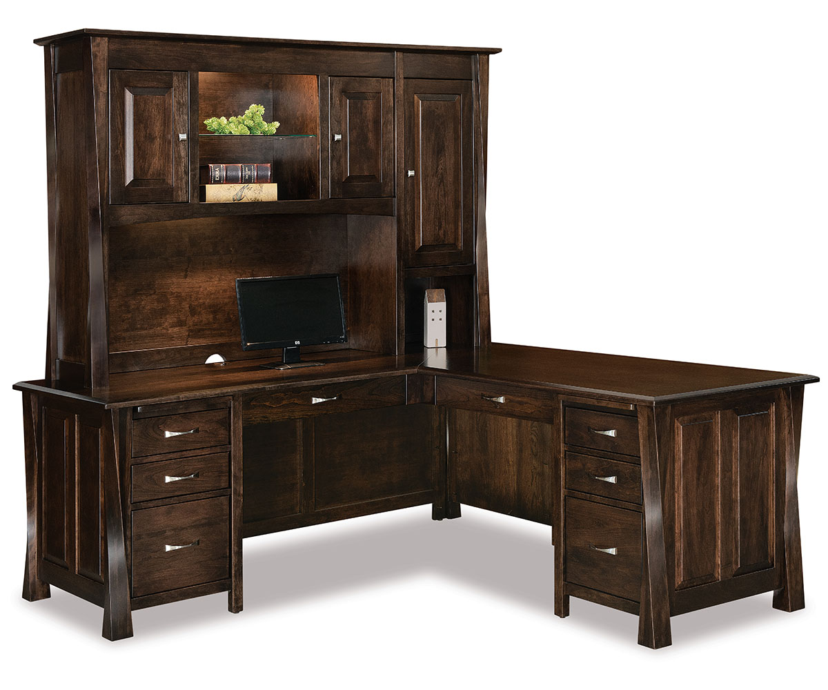 Lenexa Hutch & L Desk 1 Lenexa Hutch & L Desk