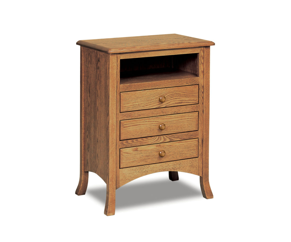 Carlisle 3 Drawer Nightstand 1 Carlisle 3 Drawer Nightstand