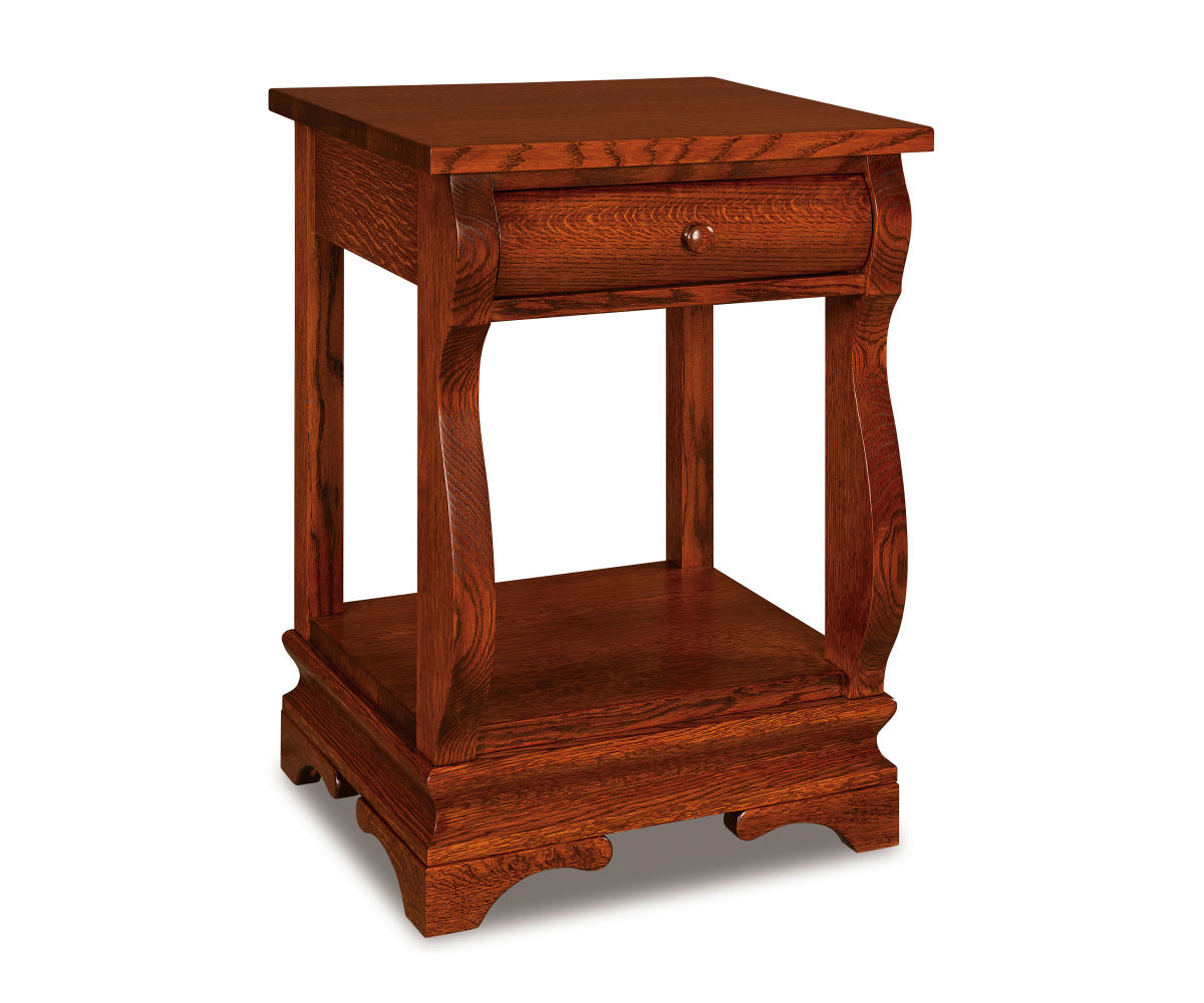 Chippewa Sleigh 1 Drawer Open Nightstand 1 Chippewa Sleigh 1 Drawer Open Nightstand