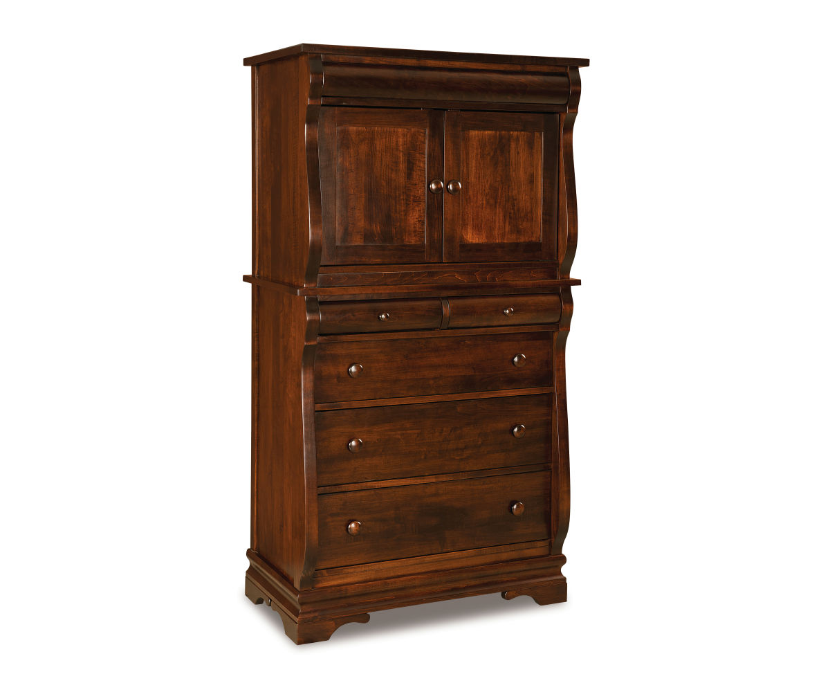 Chippewa Sleigh Chest Armoire - 37¾"W 1 Chippewa Sleigh Chest Armoire - 37¾"W
