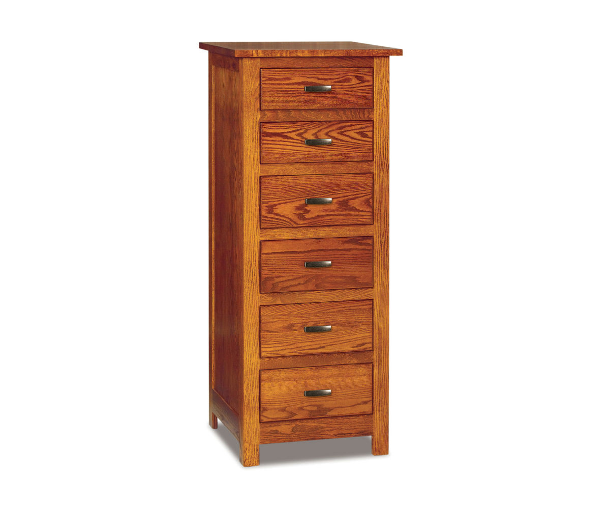 Flush Mission 6 Drawer Lingerie Chest 1 Flush Mission 6 Drawer Lingerie Chest