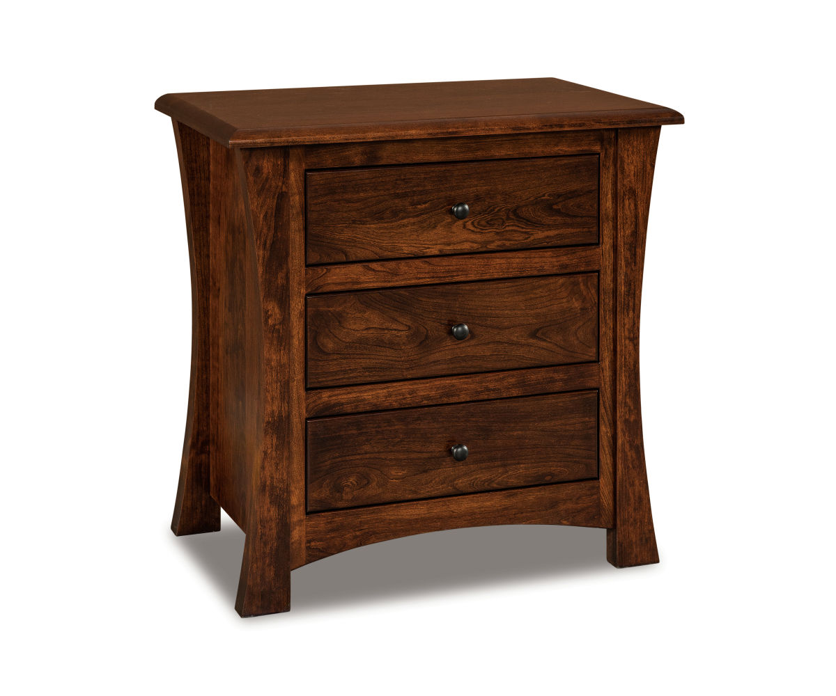 Matison 3 Drawer Nightstand - 29"H 1 Matison 3 Drawer Nightstand - 29"H