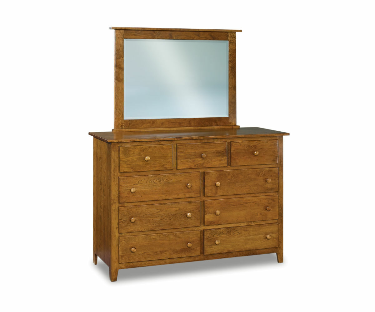 Shaker 9 Drawer Dresser 1 Shaker 9 Drawer Dresser