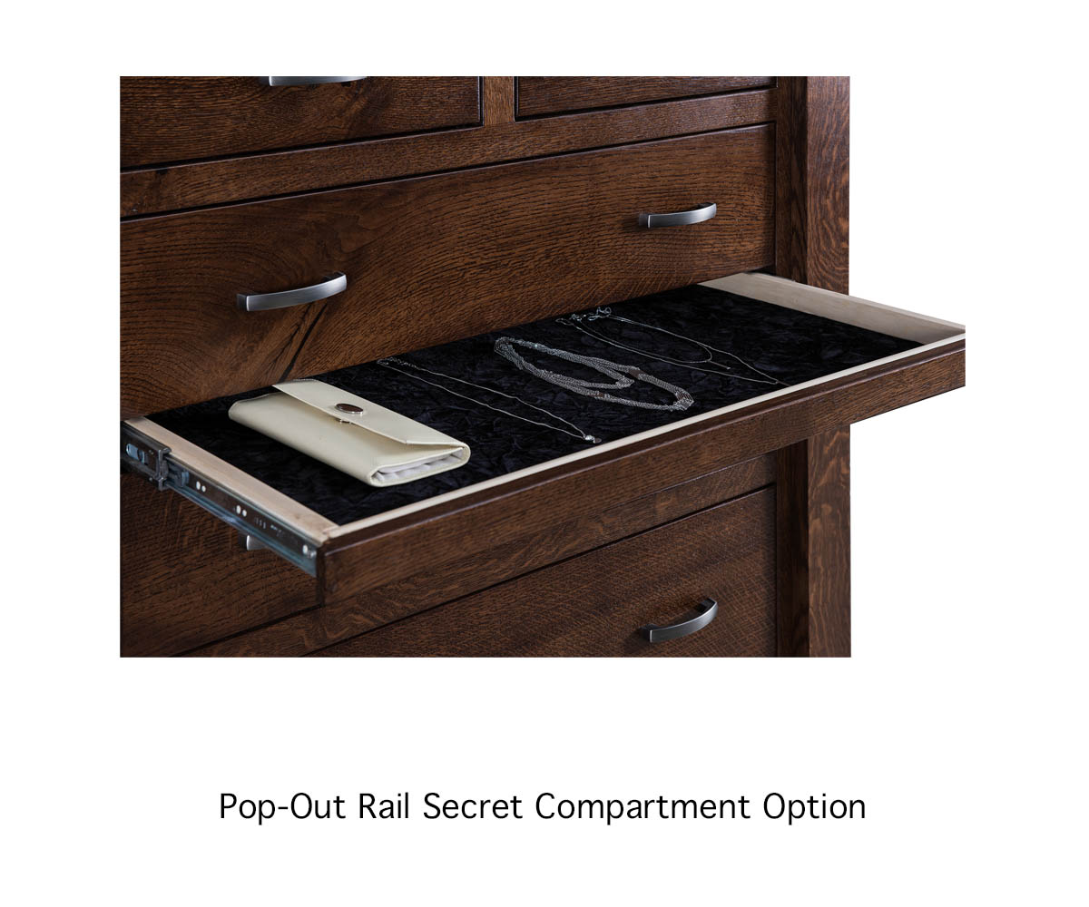 Flush Mission Chest Armoire 2 Flush Mission Chest Armoire - Image 2