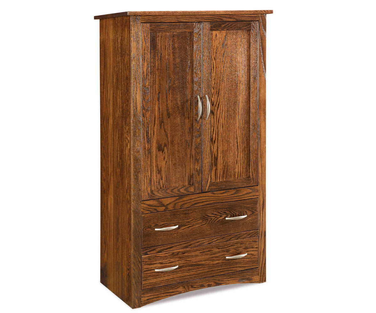 Denver 2 Drawer Armoire 1 Denver 2 Drawer Armoire