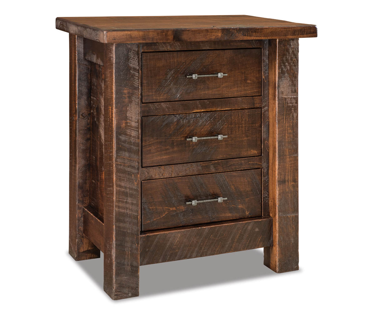 Houston 3 Drawer Nightstand 1 Houston 3 Drawer Nightstand