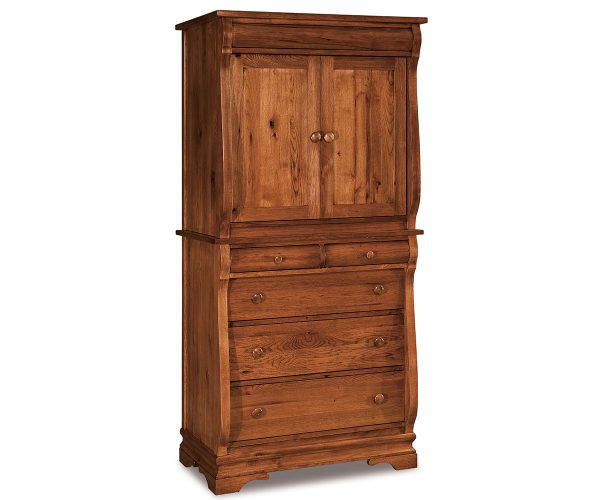 Bedroom 59 Chippewa Sleigh Armoire - 37¾"W