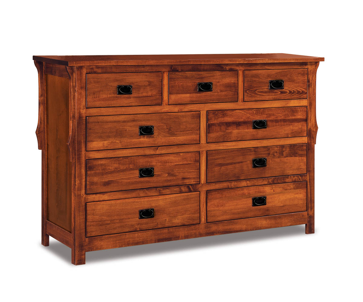 Stick Mission 9 Drawer Dresser 1 Stick Mission 9 Drawer Dresser