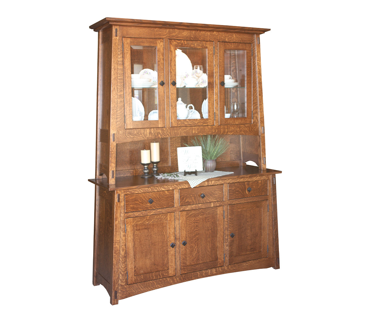 McCoy 3 Door Hutch 1 McCoy 3 Door Hutch