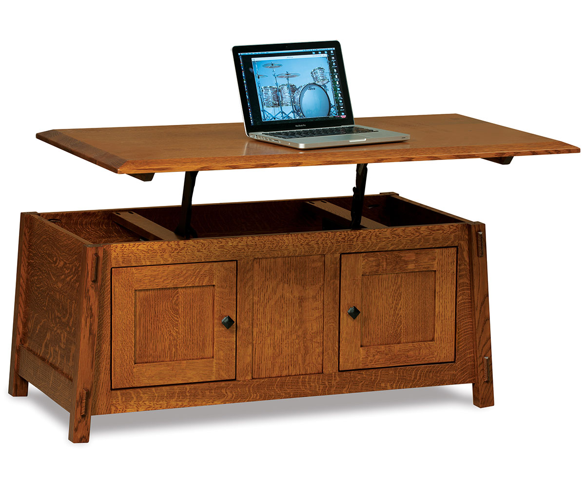 Colbran Enclosed Lift Top Coffee Table 1 Colbran Enclosed Lift Top Coffee Table