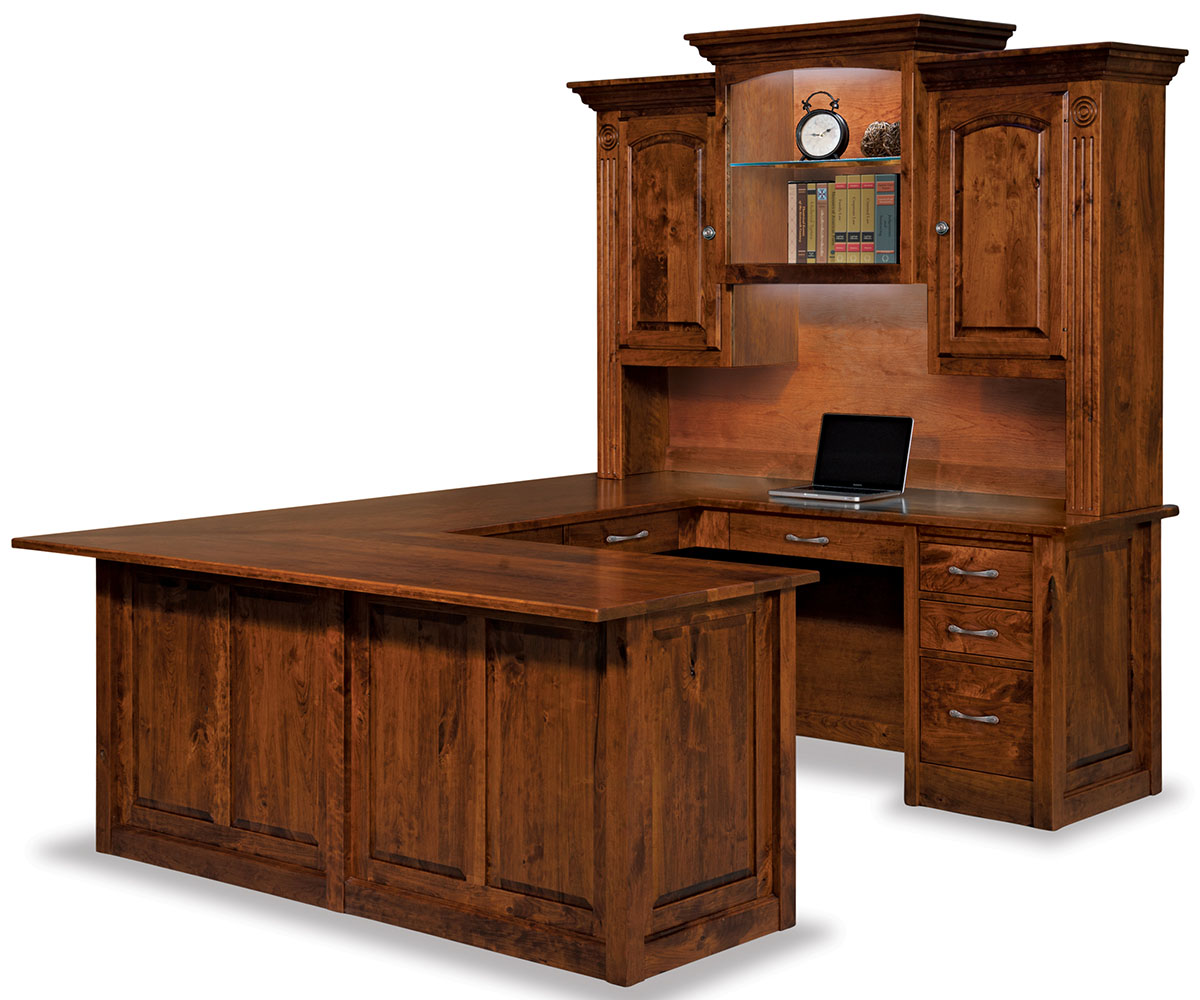 Victorian Wrap Around Desk 1 Victorian Wrap Around Desk