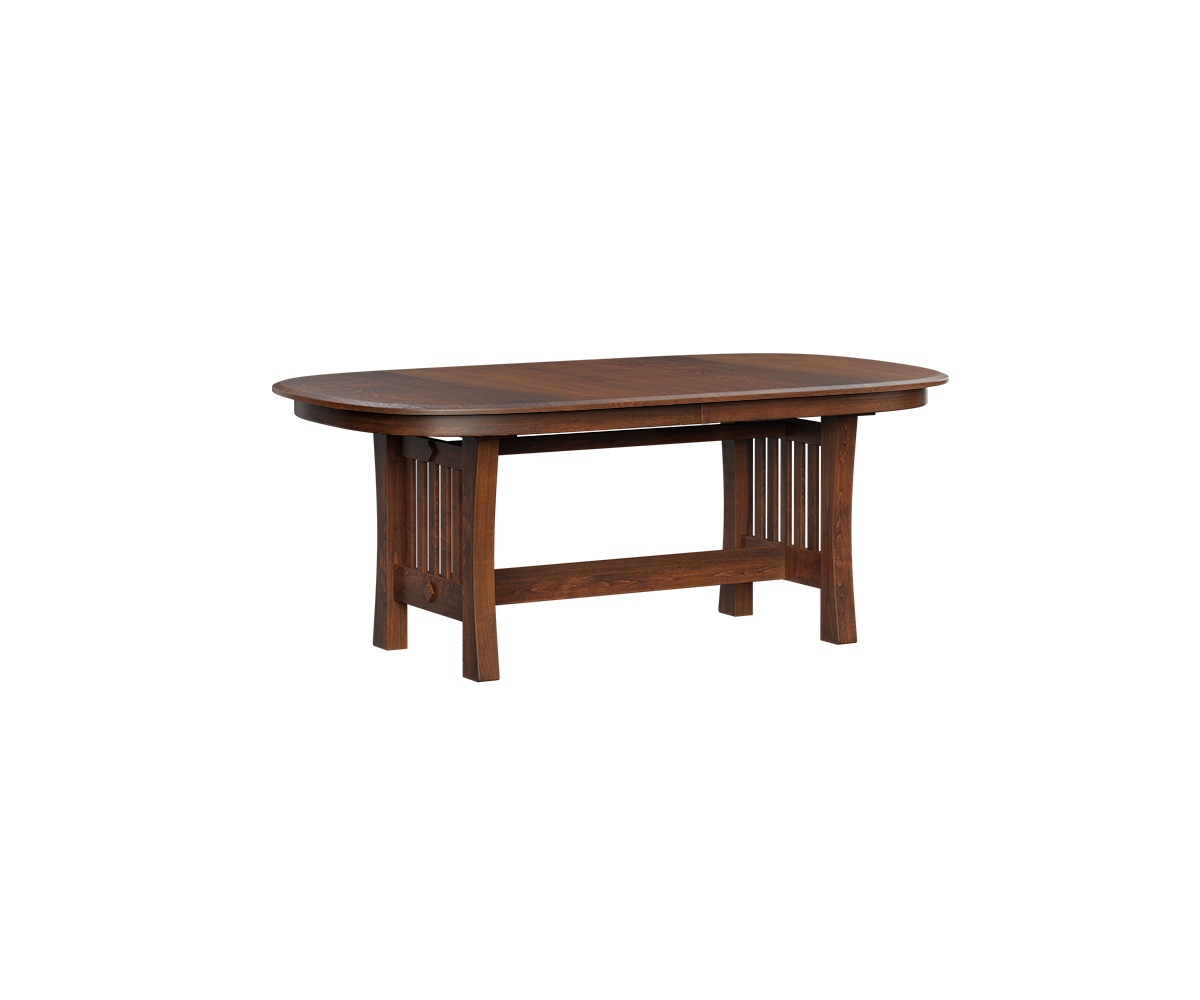 Arts & Crafts Trestle Table 1 Arts & Crafts Trestle Table