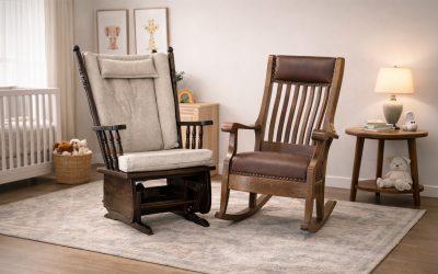 Glider vs. Rocker: Which is Best for Your Nursery or Home