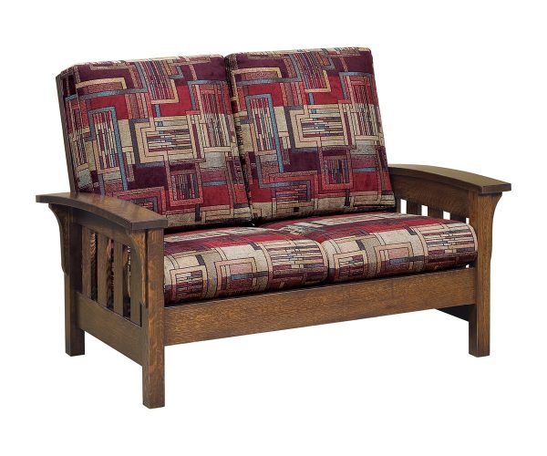 Bow Arm Love Seat