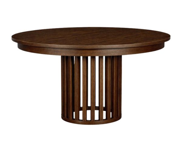 Dining Room 35 Cosmopolitan Loft 54" Round Dining Table with Skirt