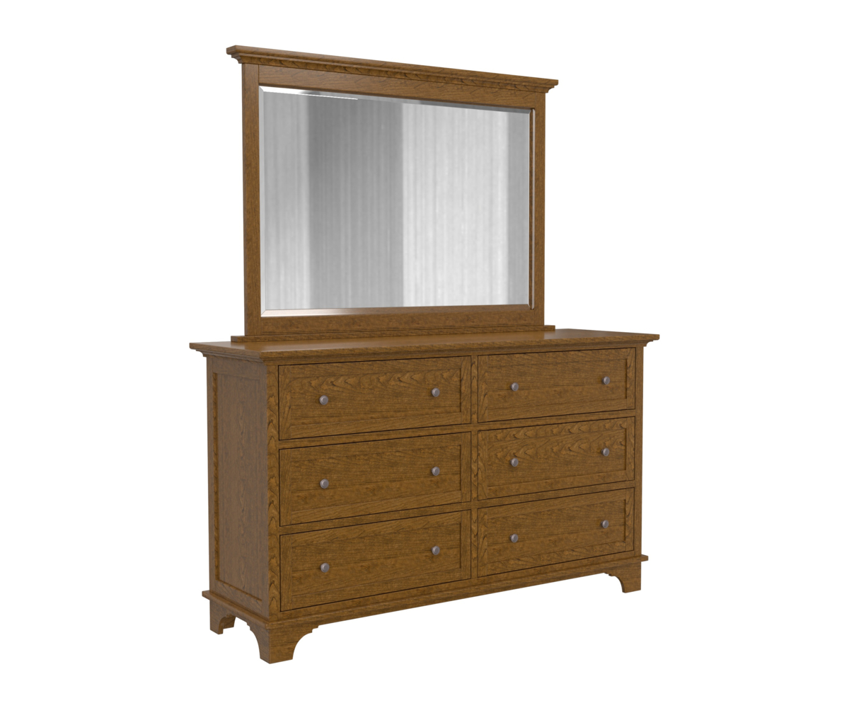 Arlington Regular Dresser - 6 Drawers 1 Arlington Regular Dresser - 6 Drawers