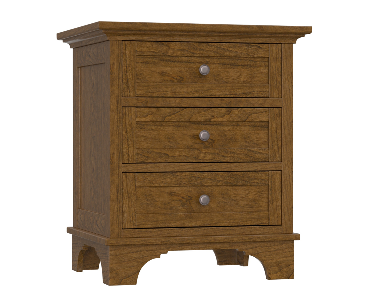 Arlington 3 Drawer Nightstand 1 Arlington 3 Drawer Nightstand
