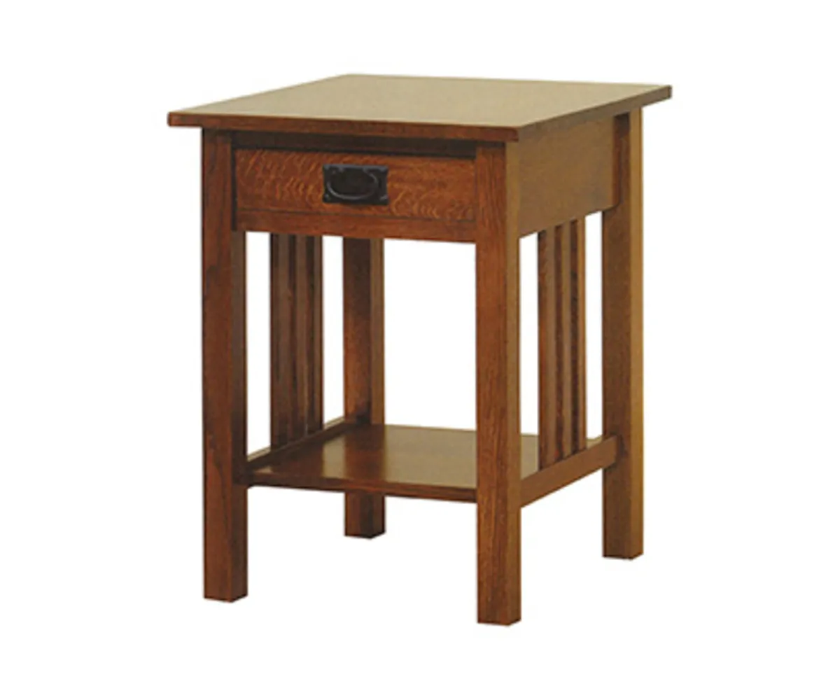 Michaels Mission Basic 1 Drawer Nightstand 1 Michaels Mission Basic 1 Drawer Nightstand