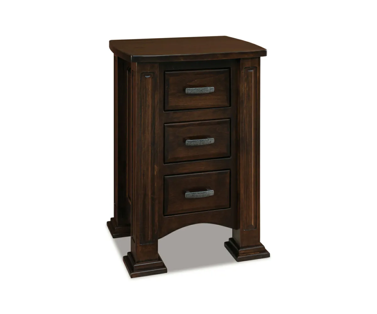 Lexington 3 Drawer Nightstand - 21"W 1 Lexington 3 Drawer Nightstand - 21"W