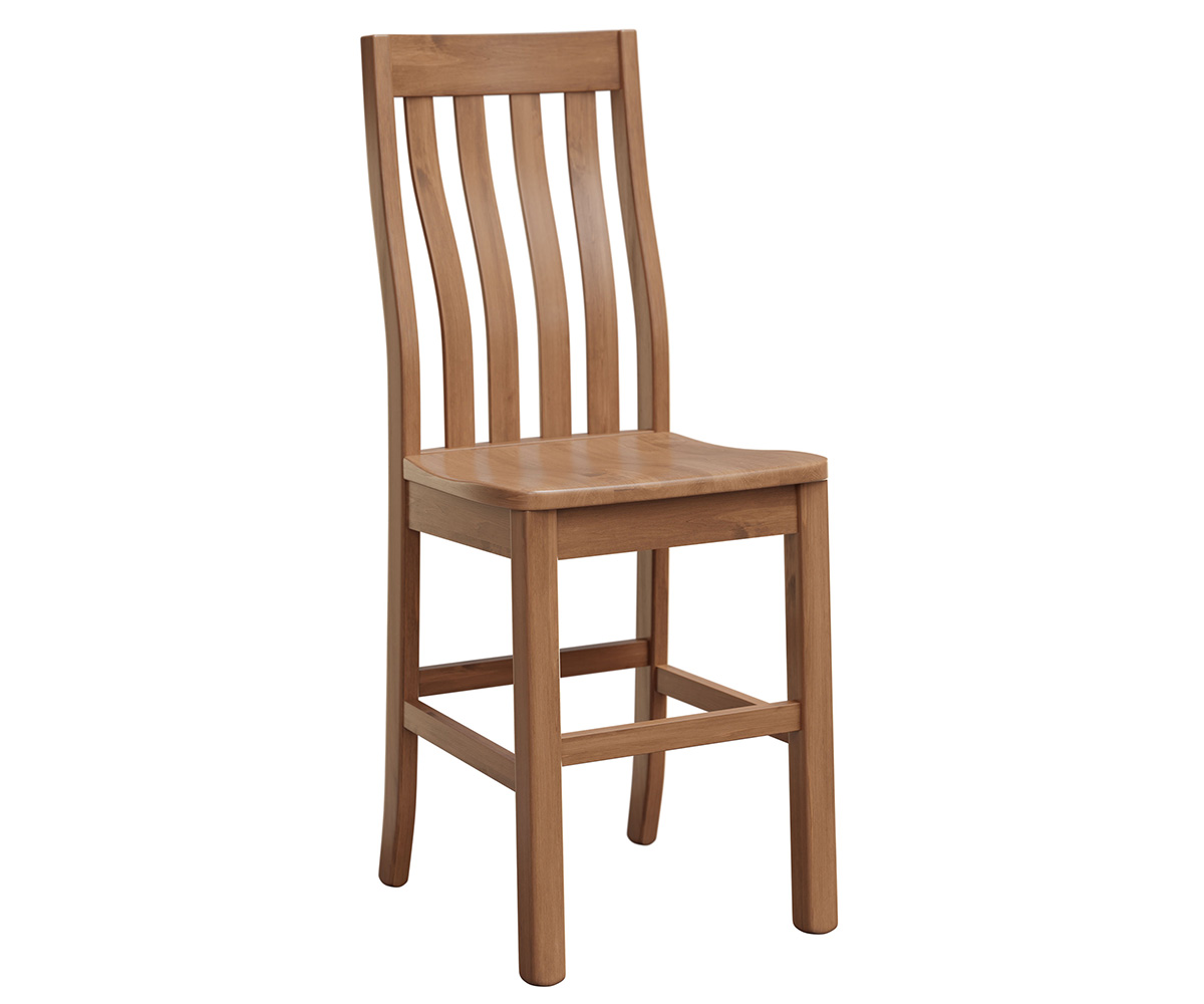 Vance 24" Stationary Bar Chair 1 Vance 24" Stationary Bar Chair