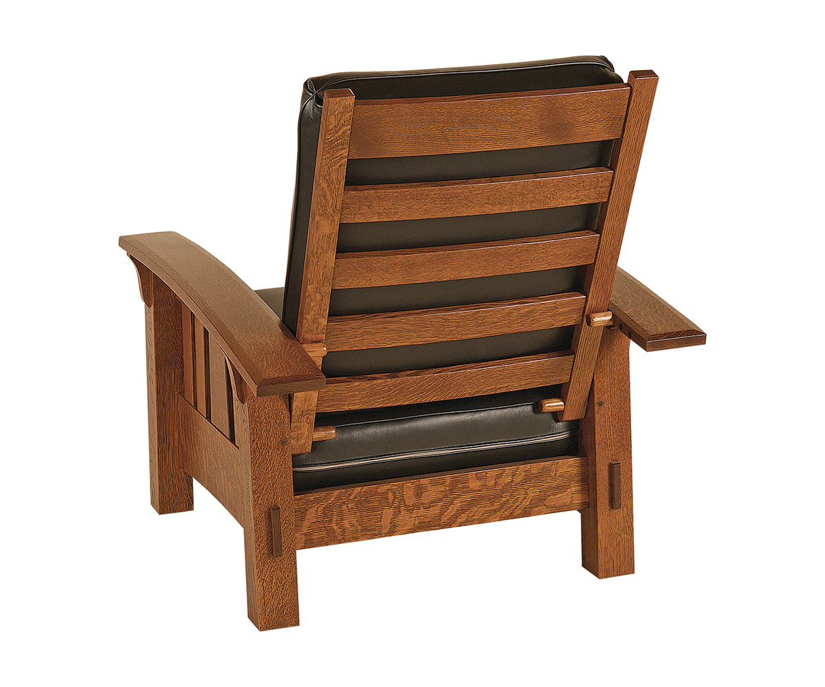 McCoy Morris Chair with Footstool 3 McCoy Morris Chair with Footstool - Image 3