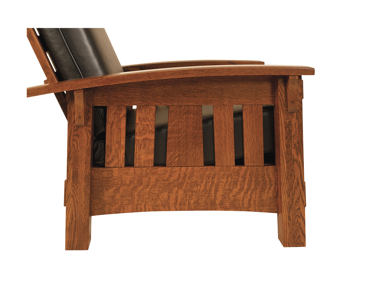McCoy Morris Chair with Footstool 2 McCoy Morris Chair with Footstool - Image 2