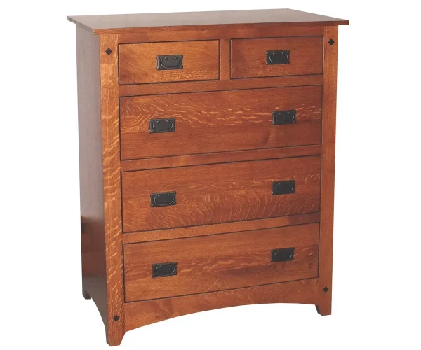 Siesta Mission 5 Drawer Chest