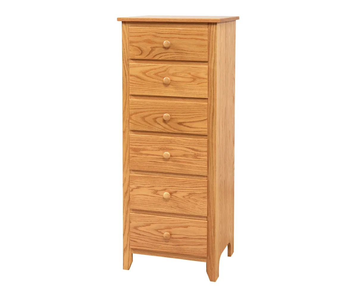 Scenic Shaker 6 Drawer Lingerie Chest 1 Scenic Shaker 6 Drawer Lingerie Chest