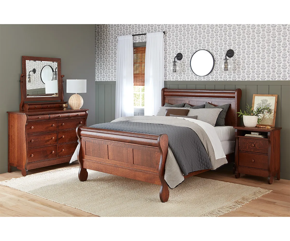Old Classic Sleigh Bed 4 Old Classic Sleigh Bed - Image 4