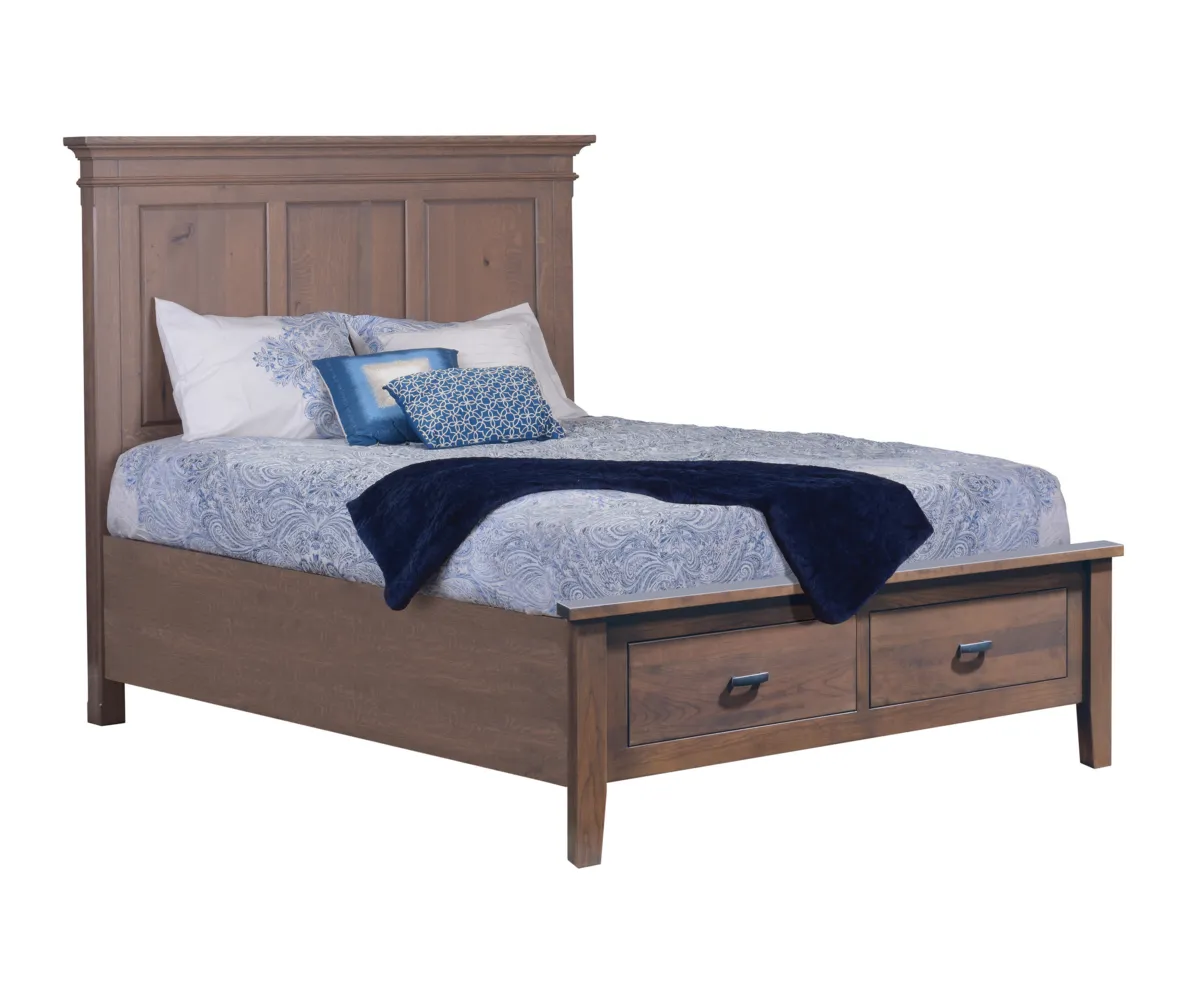 Rockport Bed with Footboard Storage 1 Rockport Bed with Footboard Storage