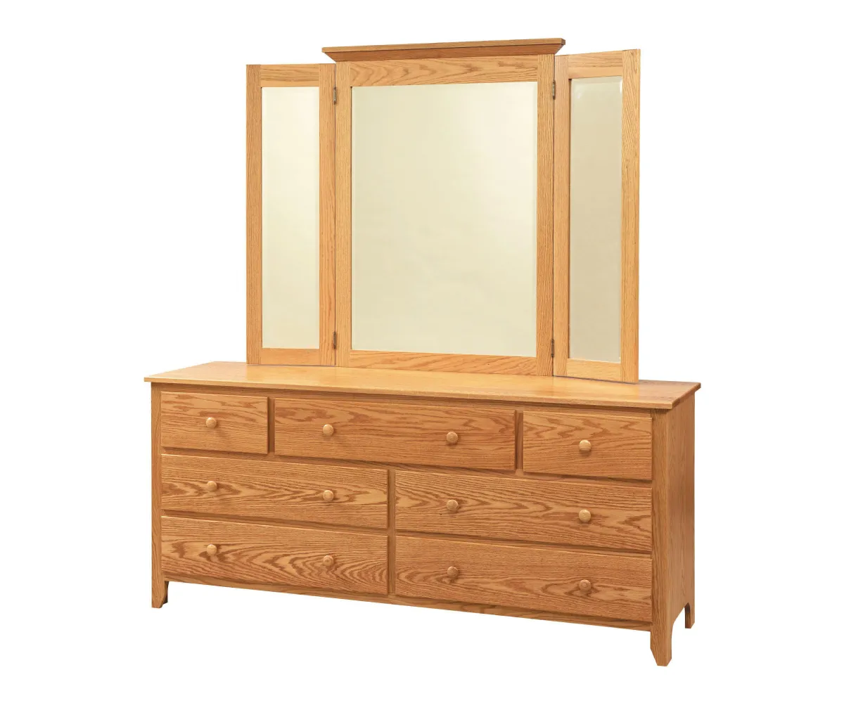 Scenic Shaker 7 Drawer Dresser 1 Scenic Shaker 7 Drawer Dresser