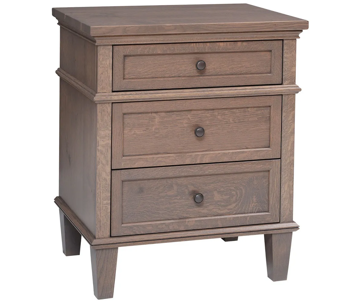 Rockport 3 Drawer Nightstand 1 Rockport 3 Drawer Nightstand