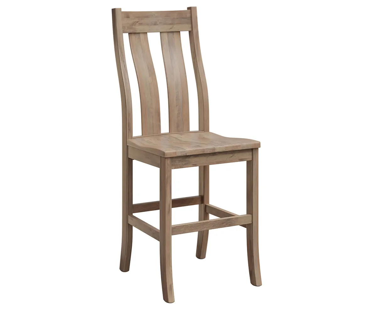 Johnson 24" Stationary Bar Chair 1 Johnson 24" Stationary Bar Chair