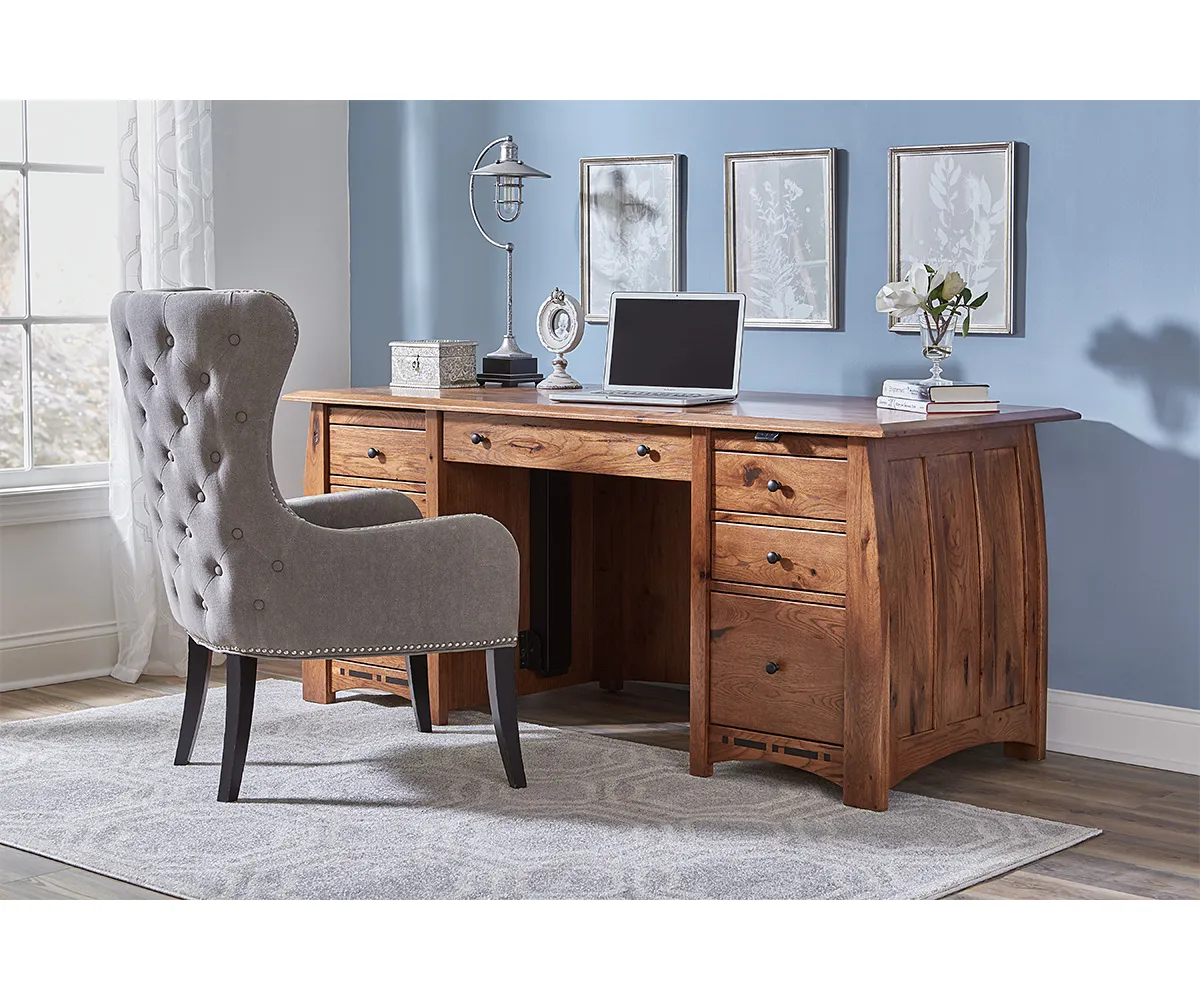 Boulder Creek Sit To Stand Curved Top Desk 3 Boulder Creek Sit To Stand Curved Top Desk - Image 3